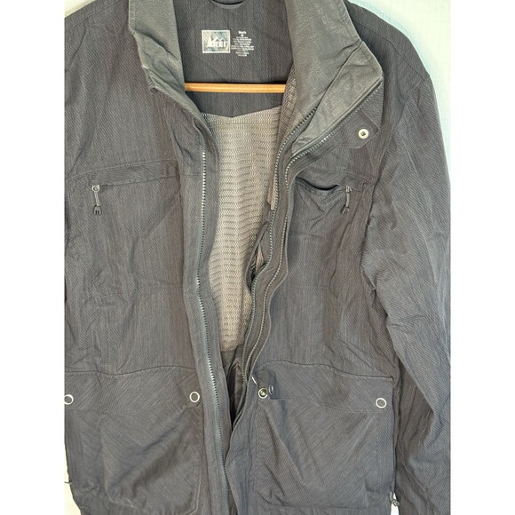 REI Mens 2-in-1 E1 Elements rn#37249 Co-op Montour Travel Jacket Size M - Picture 3 of 7